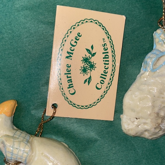 Charlee McGee ornaments 1982 Farm Animals - Picture 2 of 9